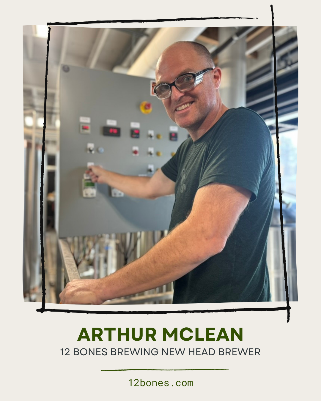 Head Brewer Arthur McLean