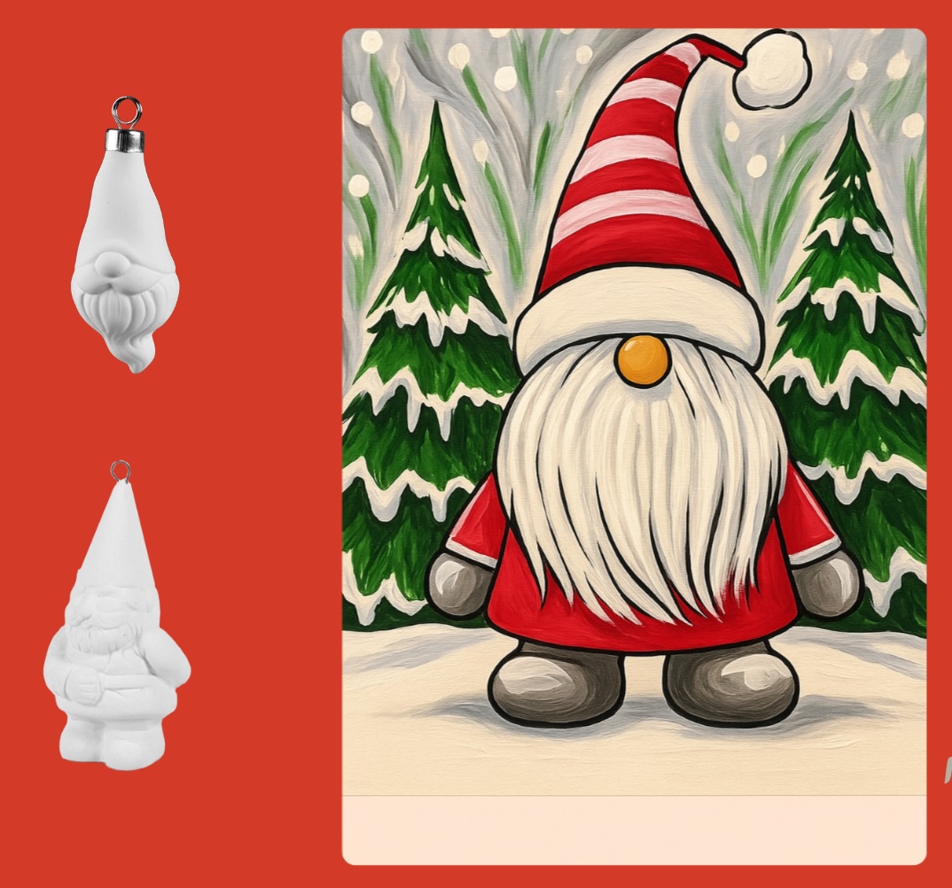 Gnome Paint Party