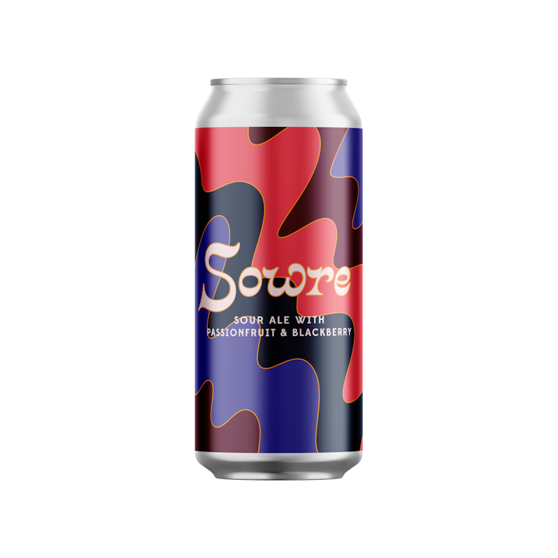 Sowre: Passionfruit & Blackberry by 3 Sheeps Brewing Co