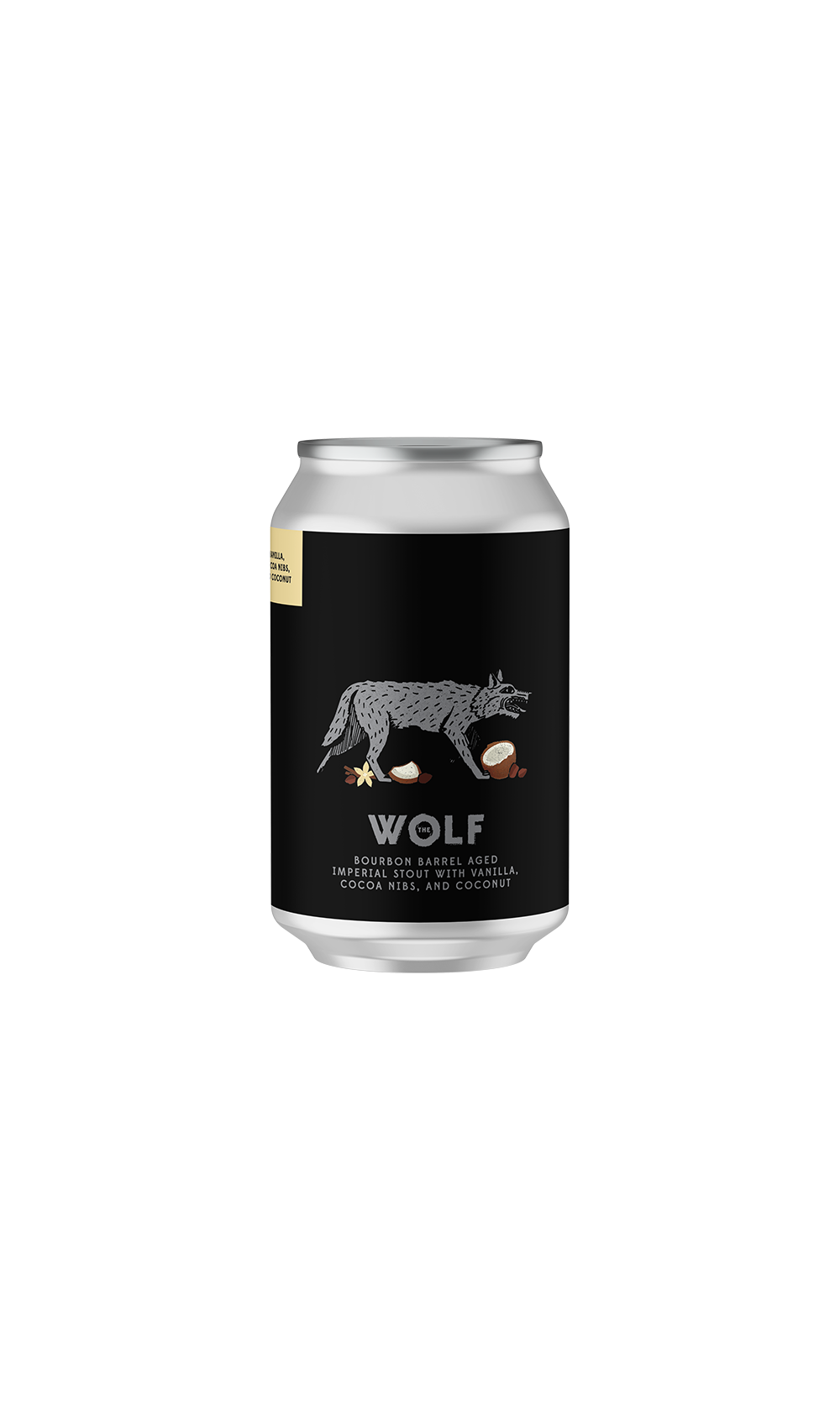 Image or graphic for The Wolf: Vanilla, Cocoa Nibs, and Coconut