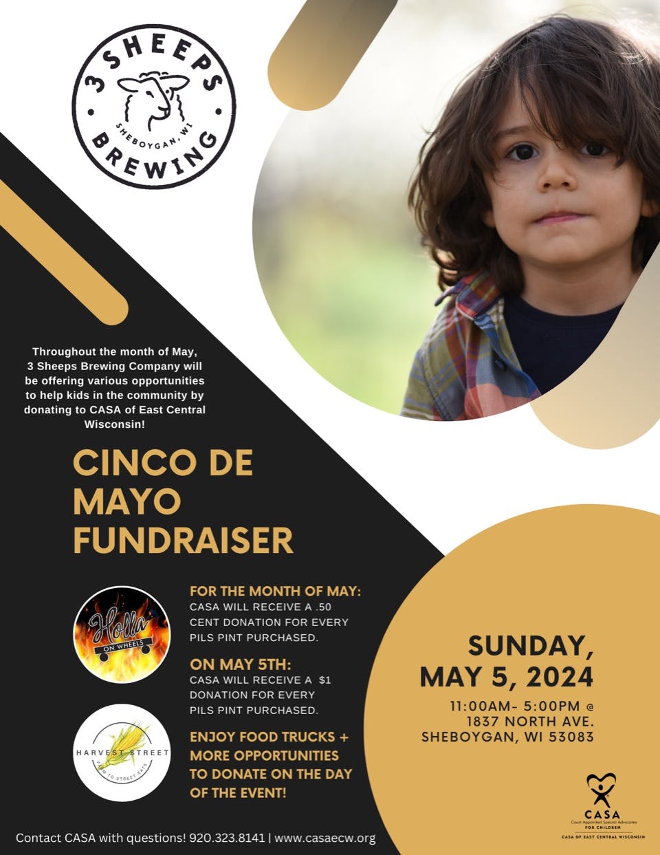 CASA Cinco de Mayo Fundraiser poster
