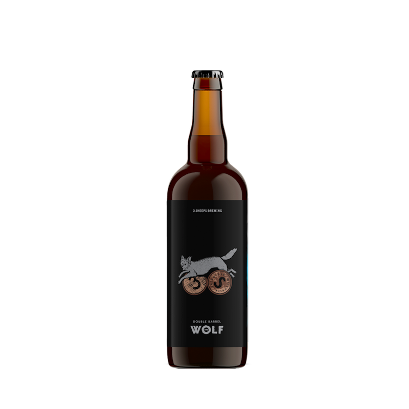 The Wolf: Double Barrel by 3 Sheeps Brewing Co