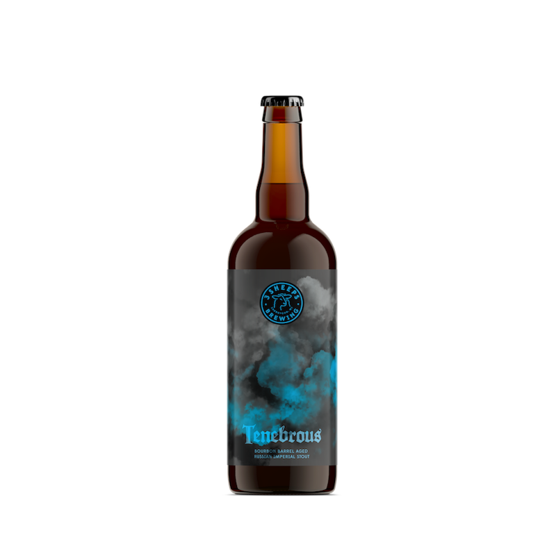Tenebrous; Bourbon Barrel Aged by 3 Sheeps Brewing Co
