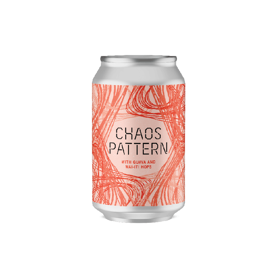 Chaos Pattern With Pink Guava 3 Sheeps Brewing