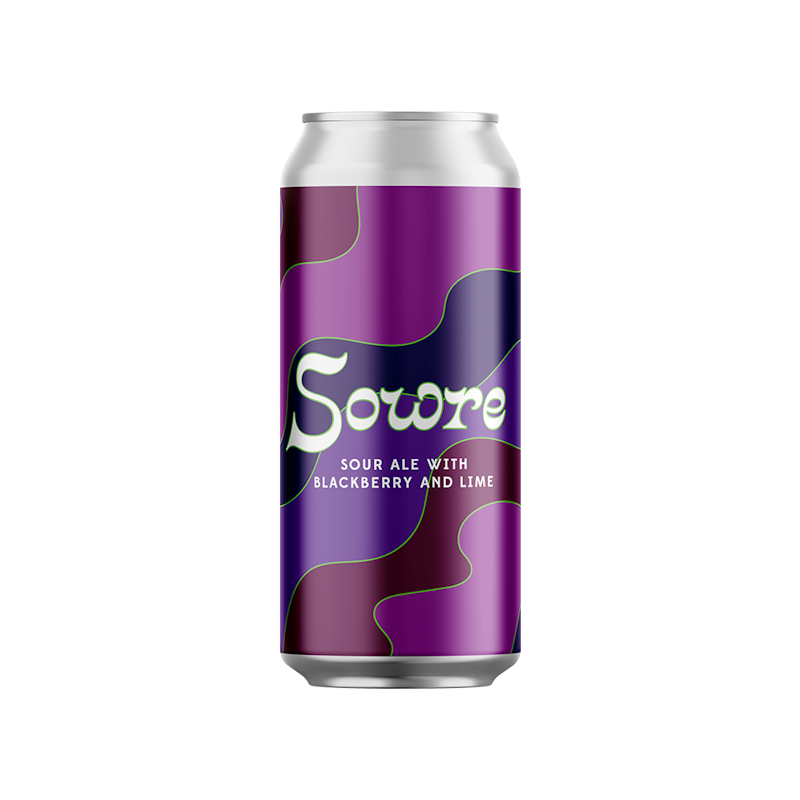 Sowre: Blackberry Lime by 3 Sheeps Brewing Co