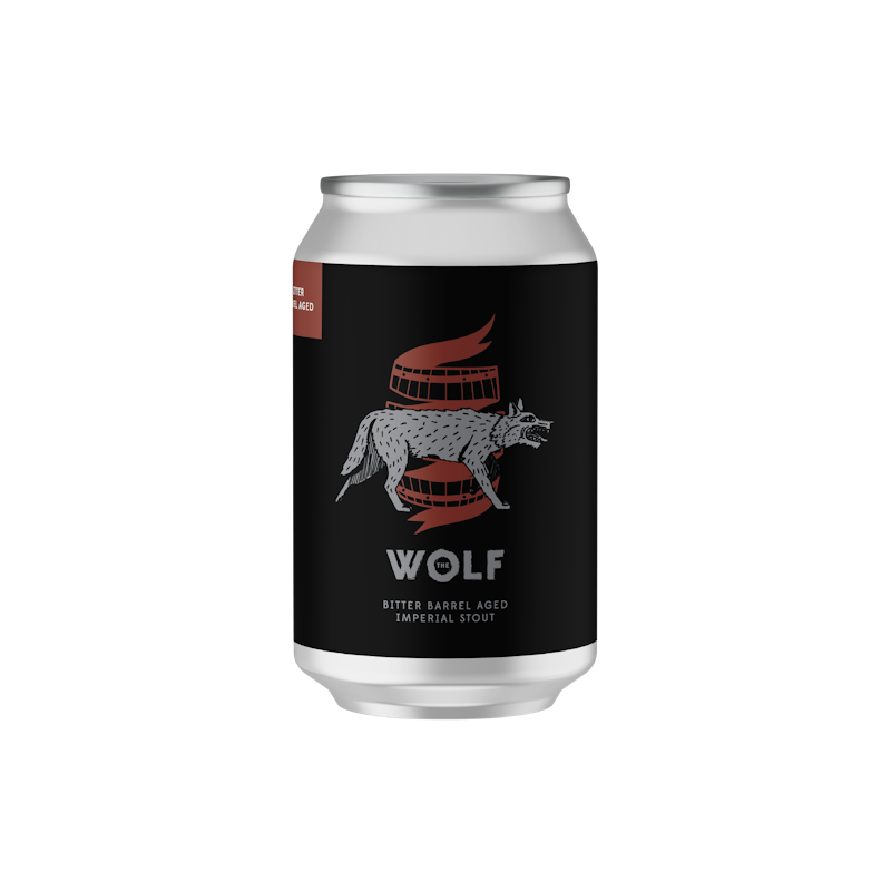 The Wolf: Bitter Barrel Aged by 3 Sheeps Brewing Co