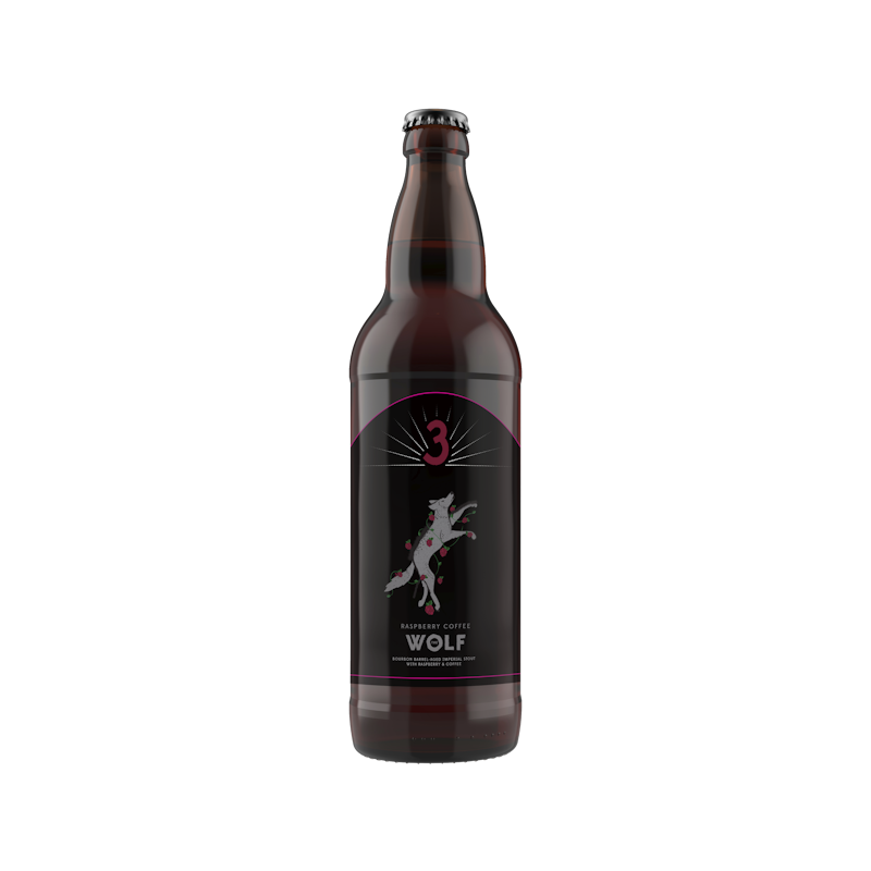 The Wolf: Raspberry and Coffee by 3 Sheeps Brewing Co