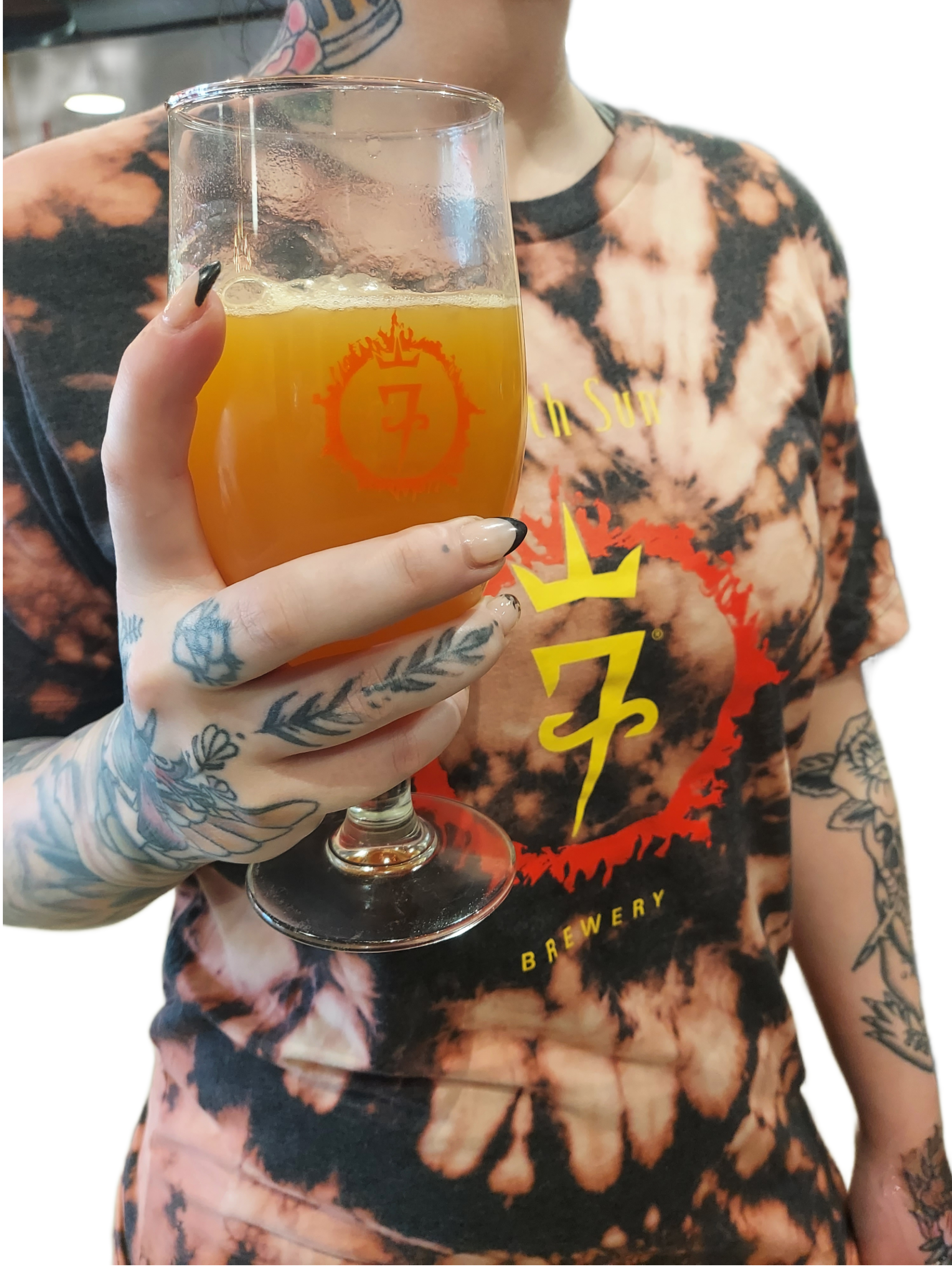 Acid Washed Logo Tees