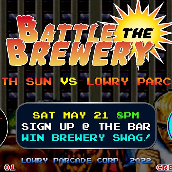 Battle the Brewery at Lowry Parcade