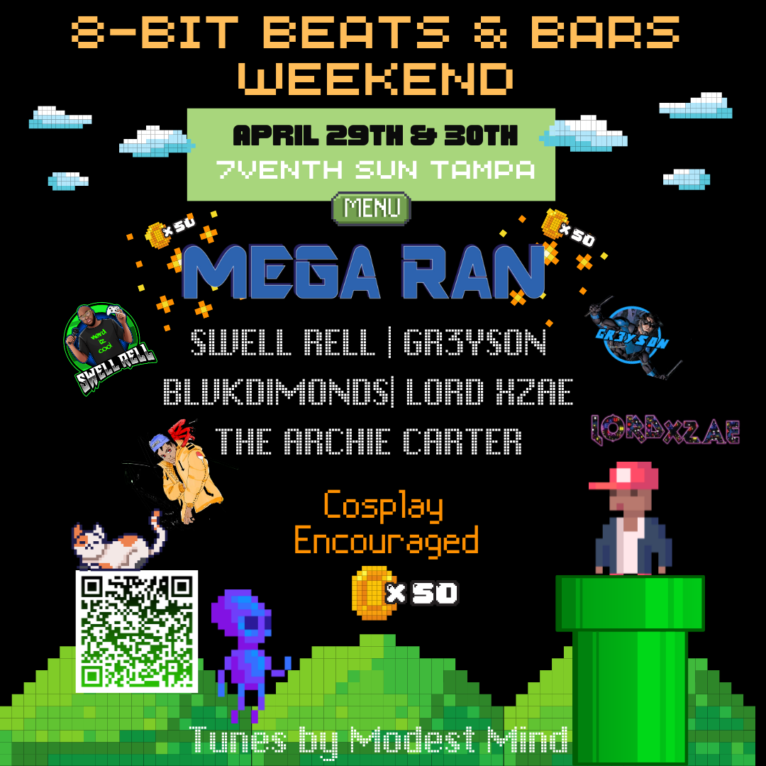 8-Bit Beats & Bars Weekend