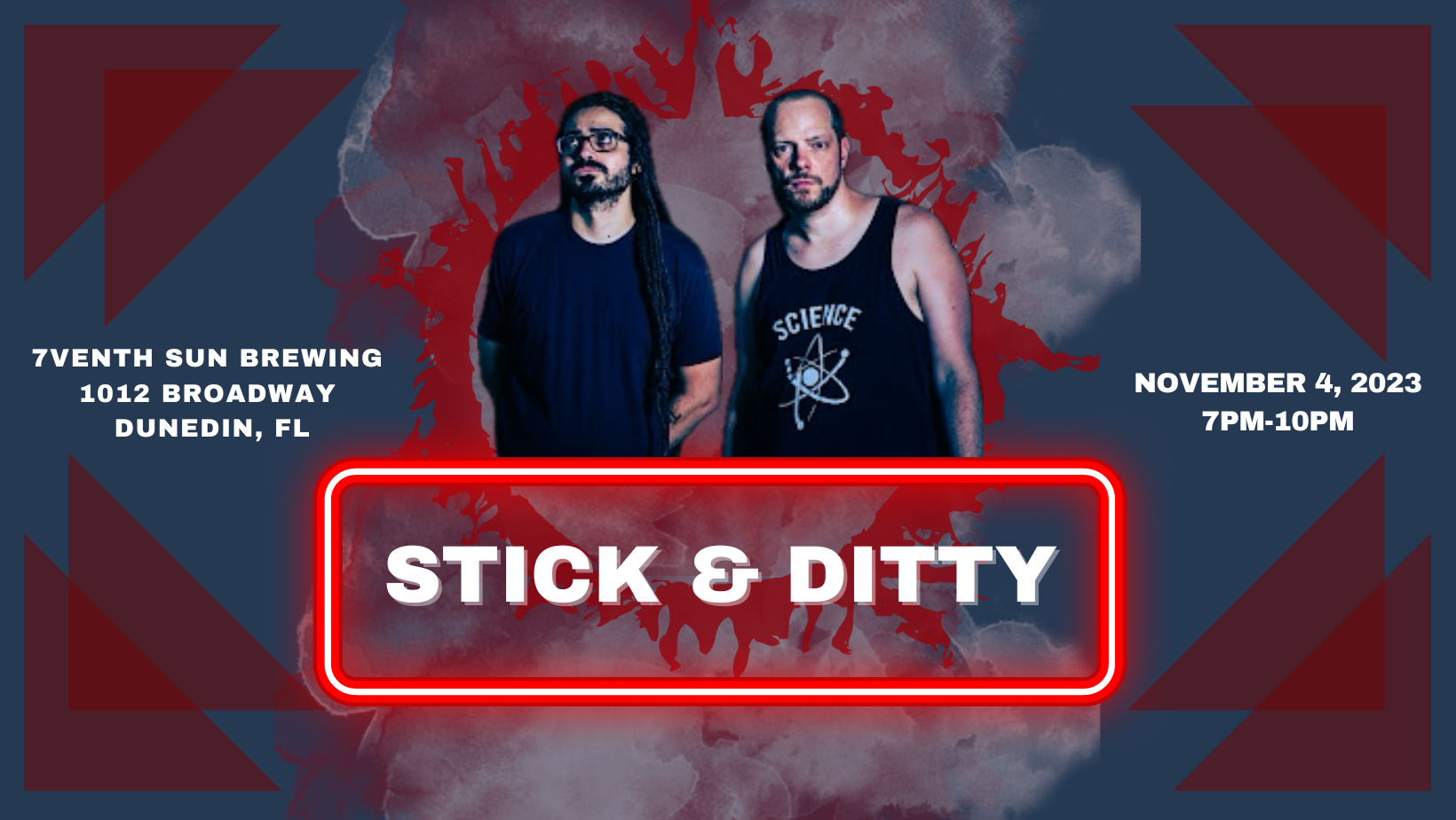 Stick Martin and Jon Ditty in Dunedin