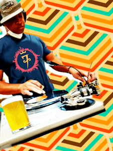 Live Vinyl DJs at 7venth Sun Brewery Tampa