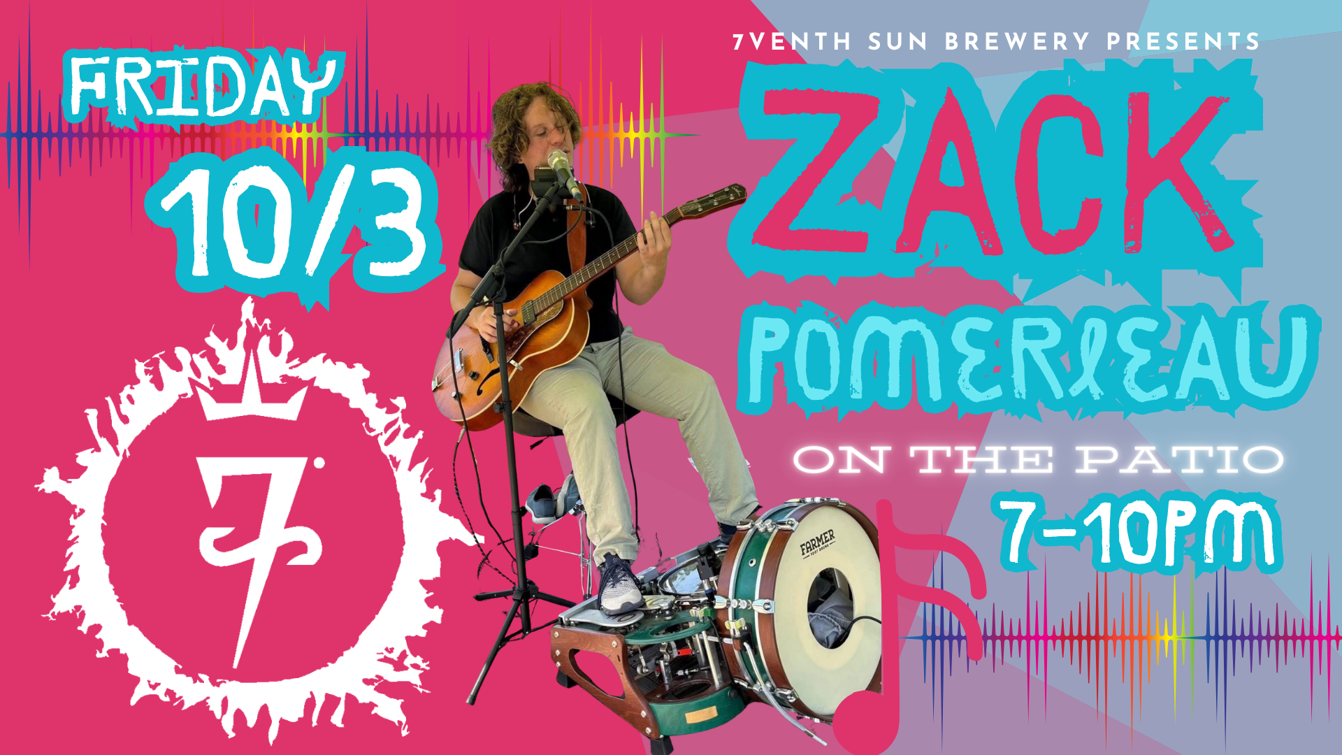 Zack Pomerleau on the Patio