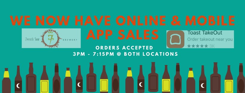 NOW ACCEPTING TO-GO ORDERS 3 WAYS