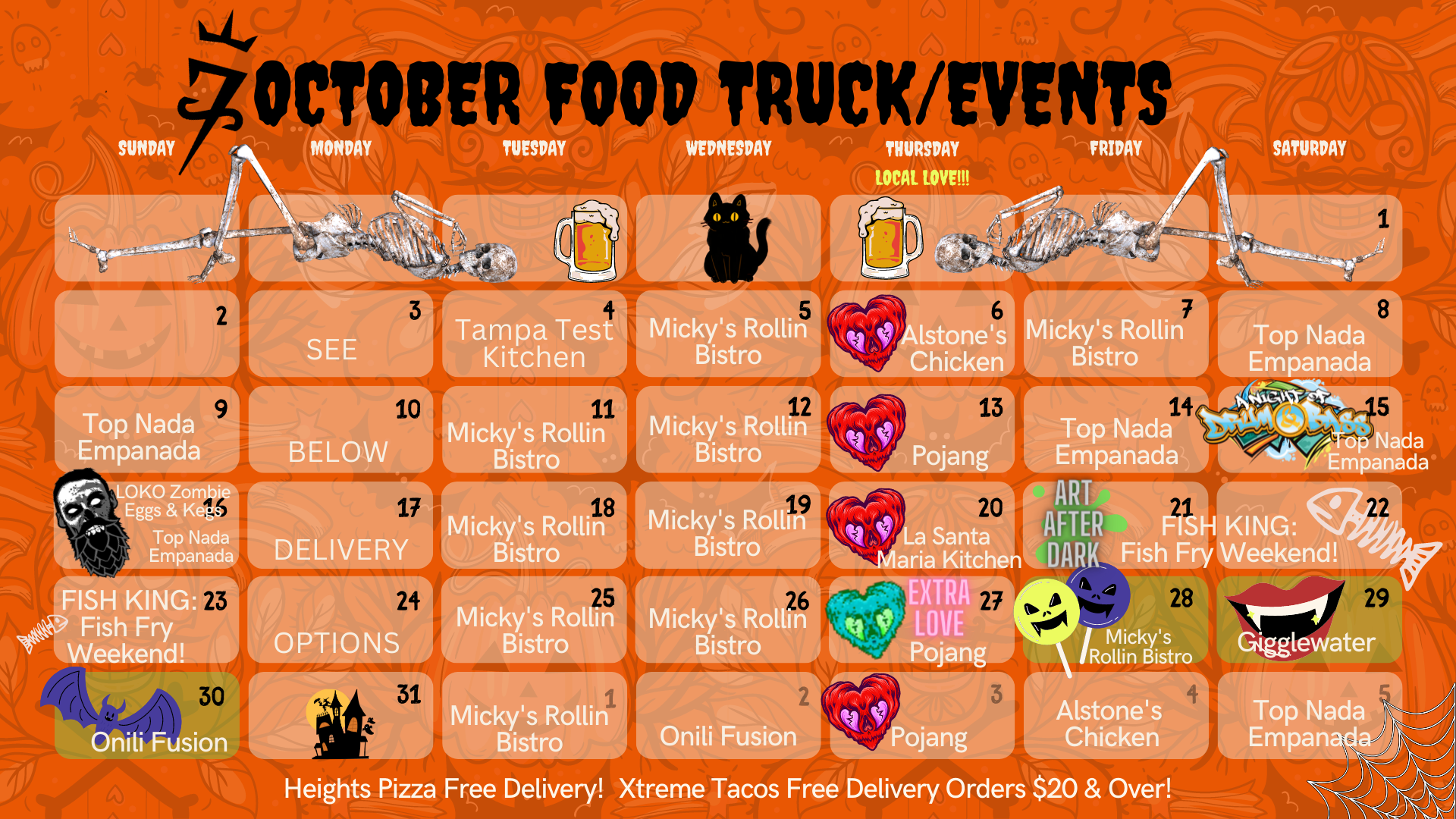 october Food TruckEvents