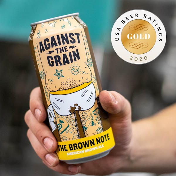 The Brown Note Wins Gold at 2020 USA Beer Ratings Competition!