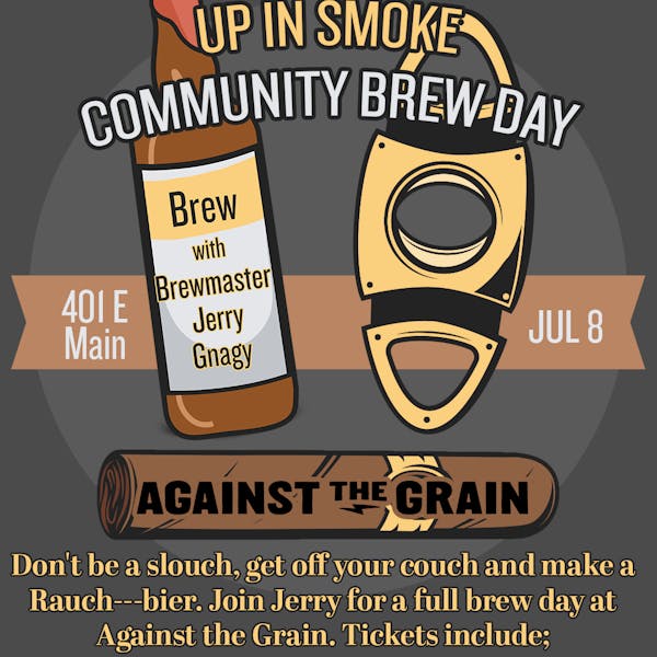 UP IN SMOKE Community Brew Day