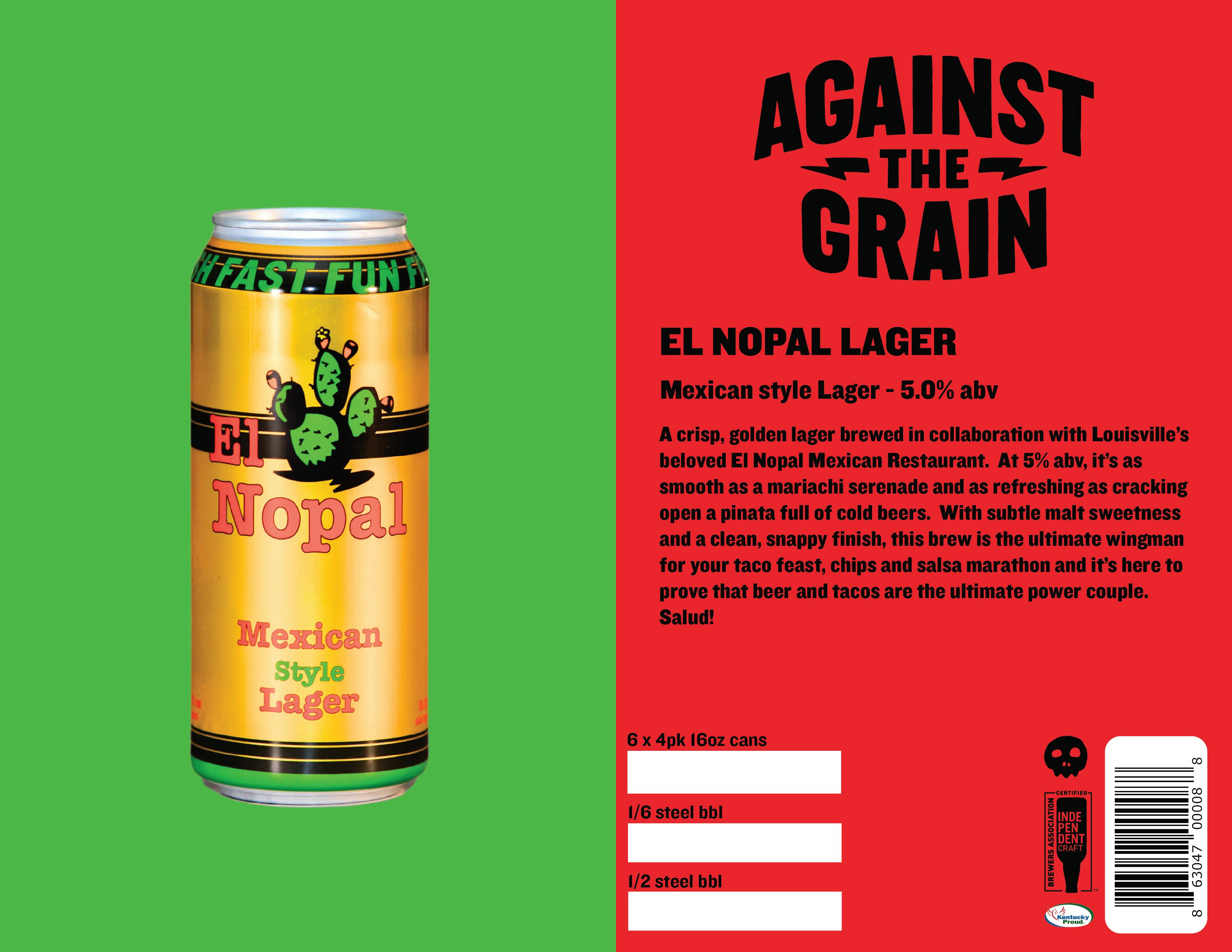 Copy of EL NOPAL MEX LAGER Sell Sheet
