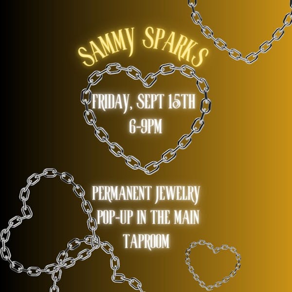 Sammy Sparks Jewelry Pop-Up!