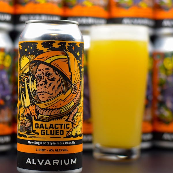 Galactic Glued hazy new england IPA