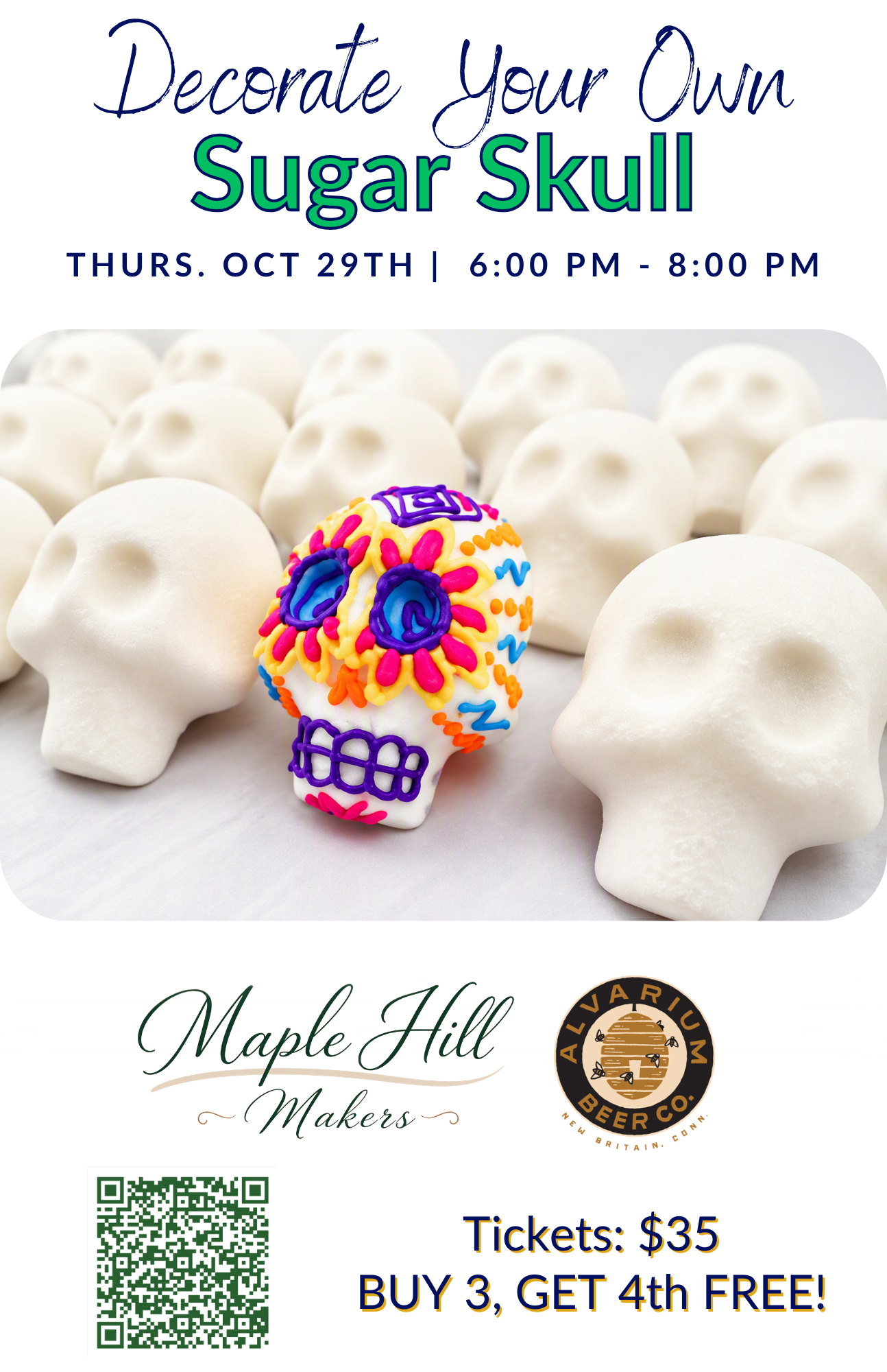 Sugar Skull Decorating Class