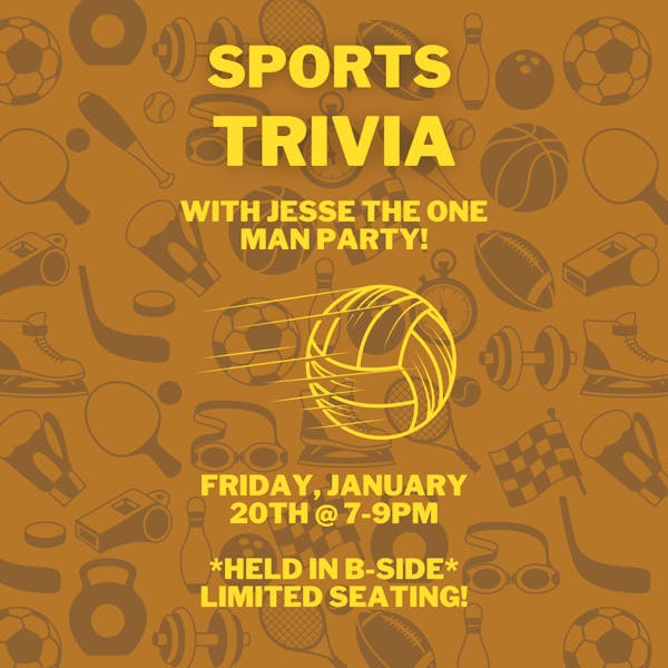 Sports Trivia with the 1 Man Party!