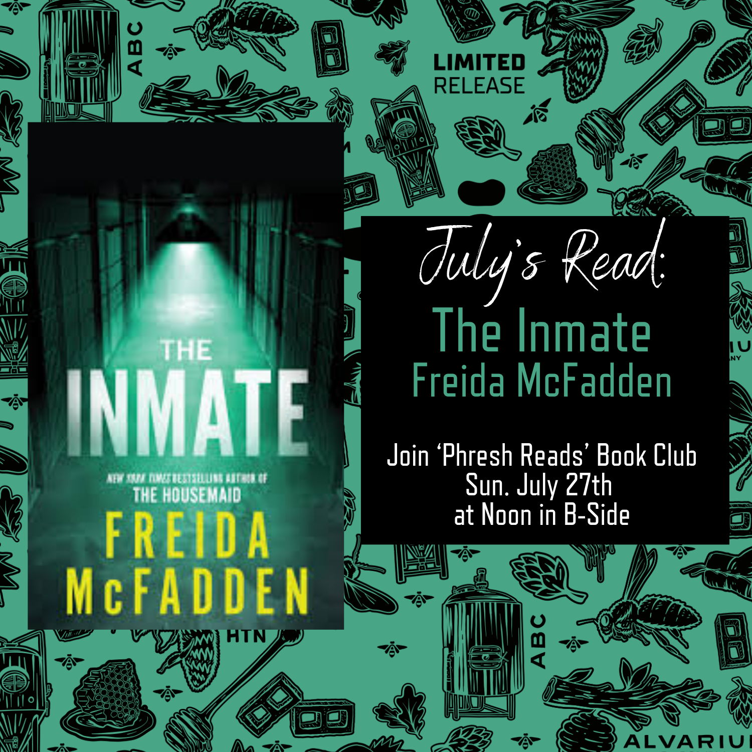 Phresh Reads Book Club – July Meeting