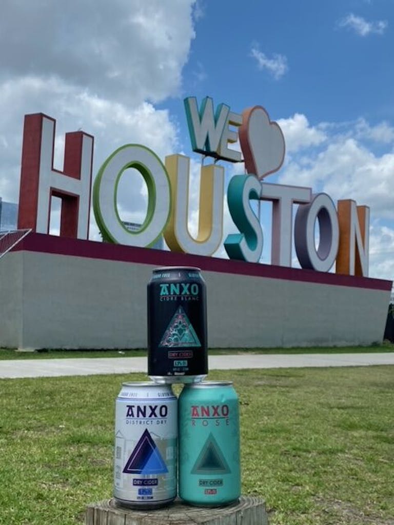 ANXO Dry Cider in Houston Texas