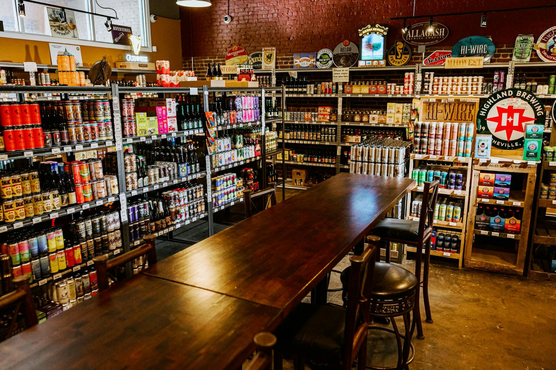 Appalachian-Vintner-Beer section