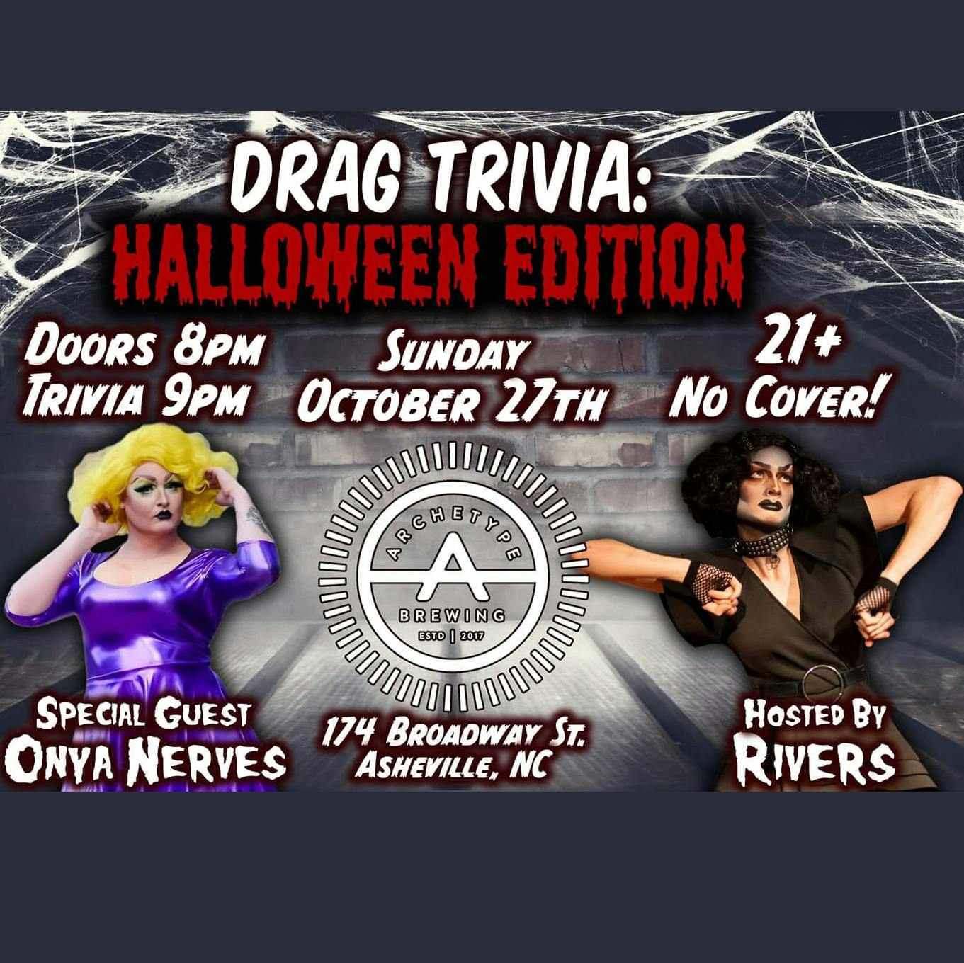DRAG Trivia Halloween Edition Archetype Brewing