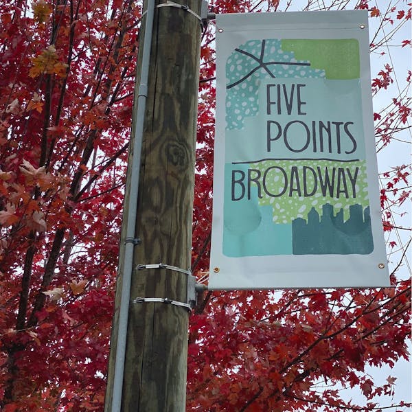 Five Points Broadway District Asheville NC 