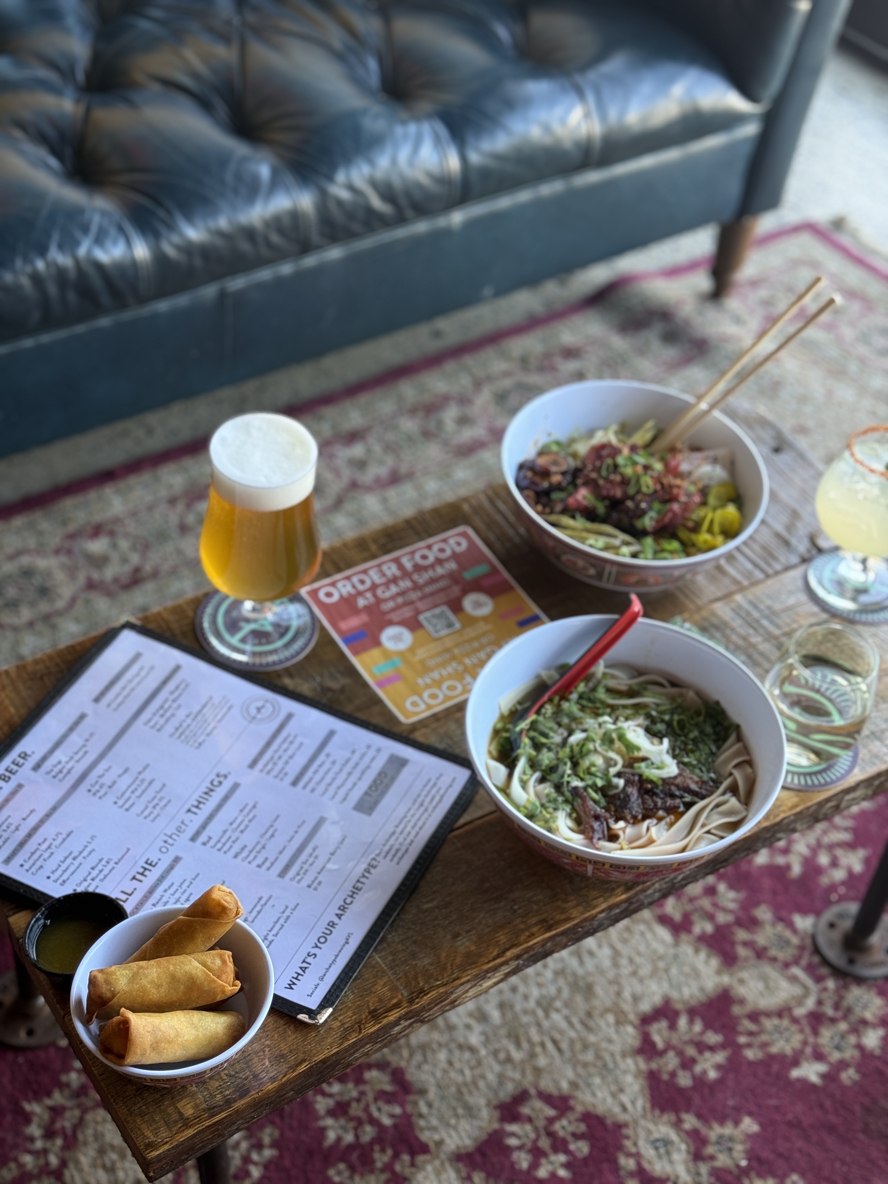 Food at Archetype Brewing