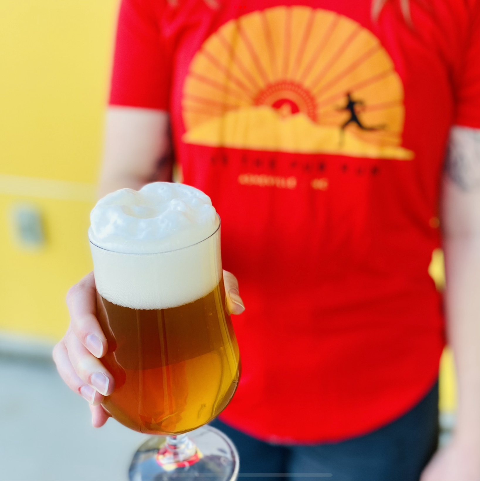 Pub run Asheville brewery Jus Running