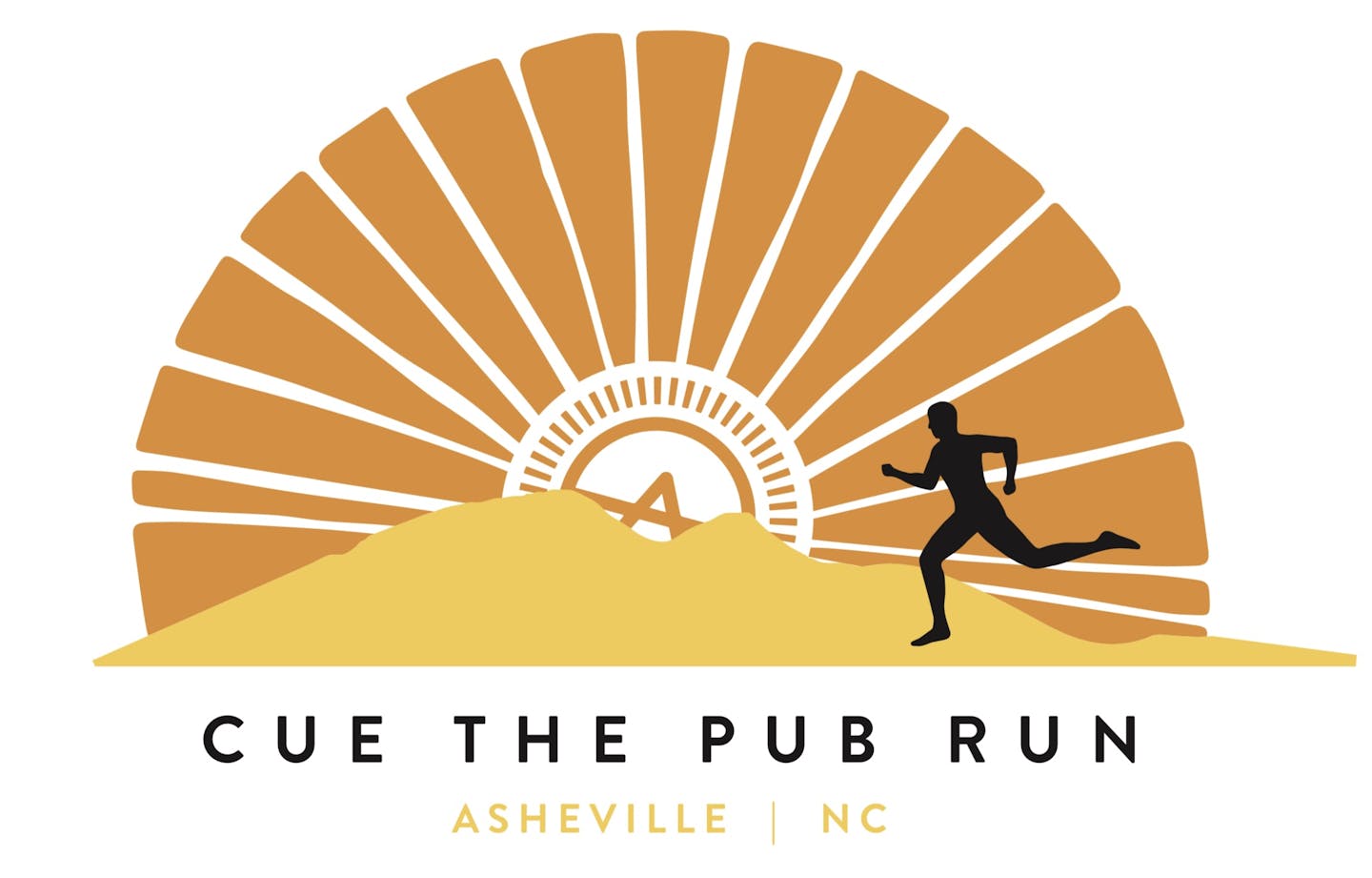 Pub run Asheville brewery Jus Running
