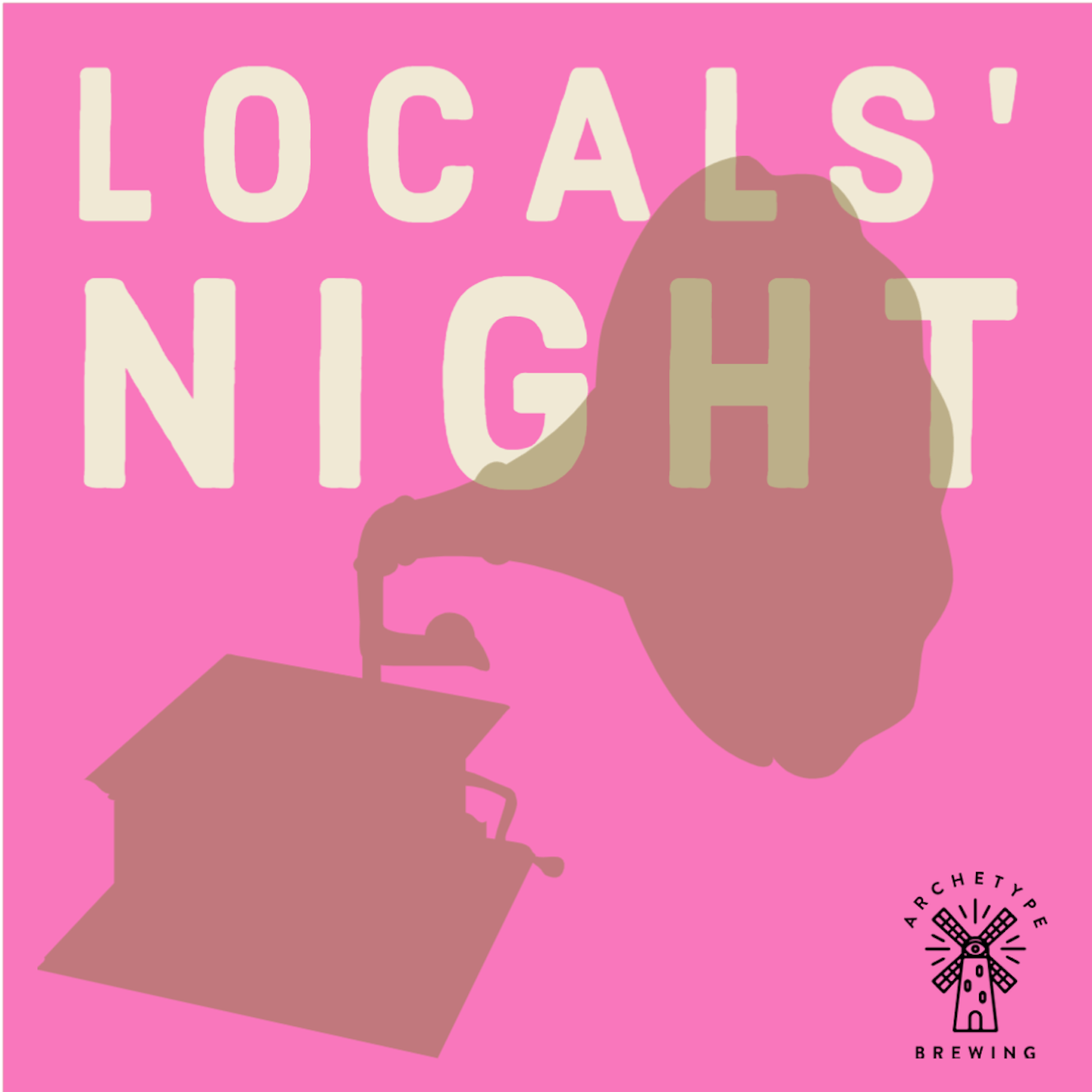 Local's Night Archetype Brewing Wed Tap lounge + Venue Local's Night Archetype Brewing Wed Tap lounge + Venue