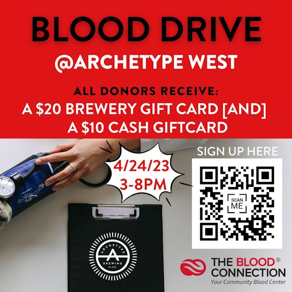 Community Blood Drive | Archetype – West