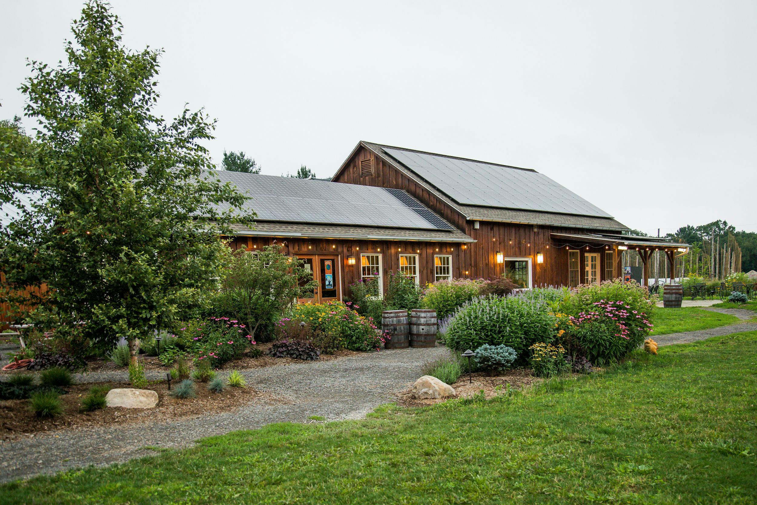 We are a sustainablyminded farm brewery, distillery, dining and event