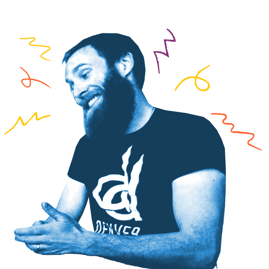 Chris with Denver Distillery Testimonial Duotone Image