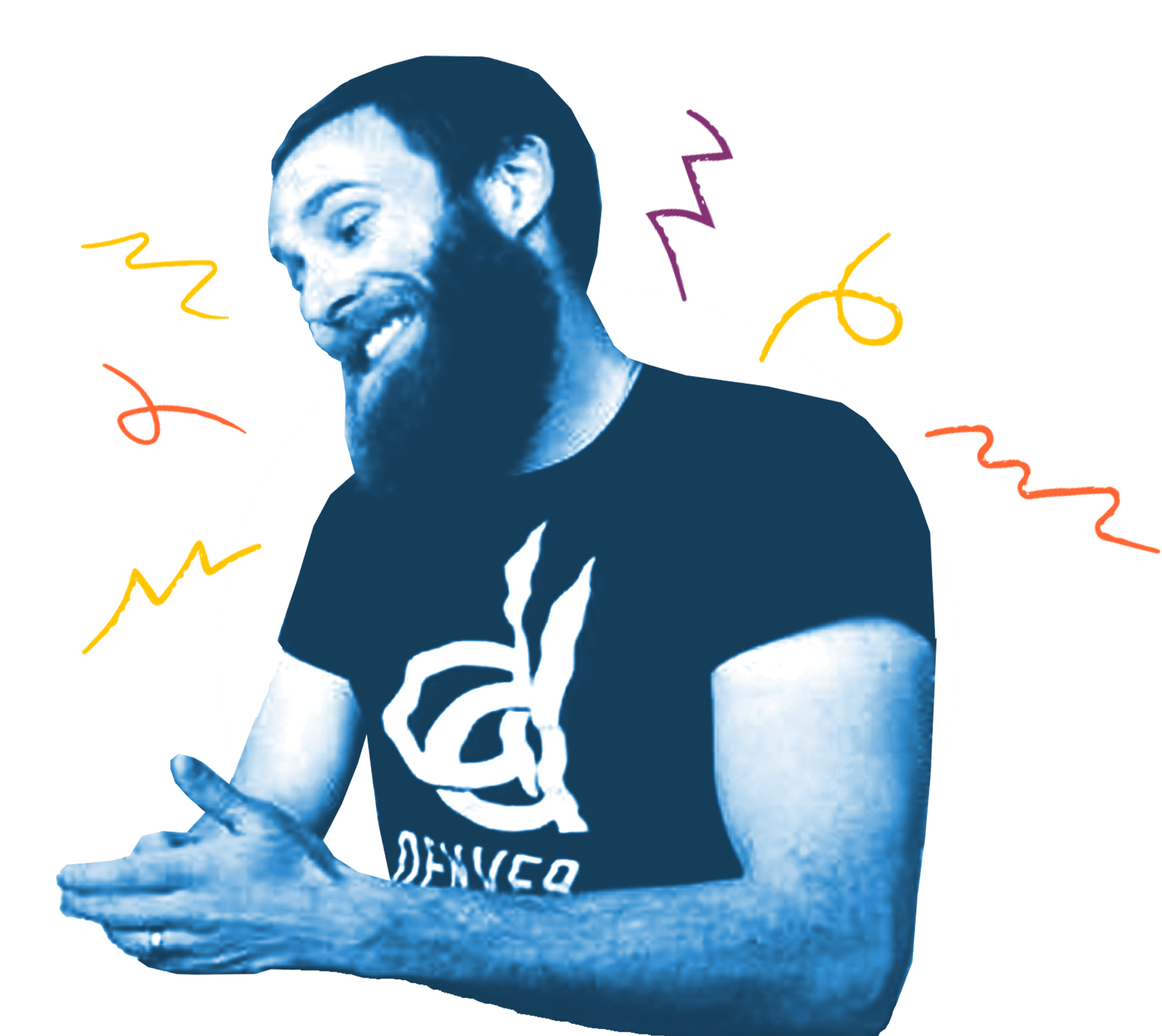 Chris with Denver Distillery Testimonial Duotone image