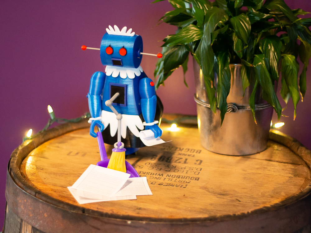 Image for crew member Rosie the Report Robot