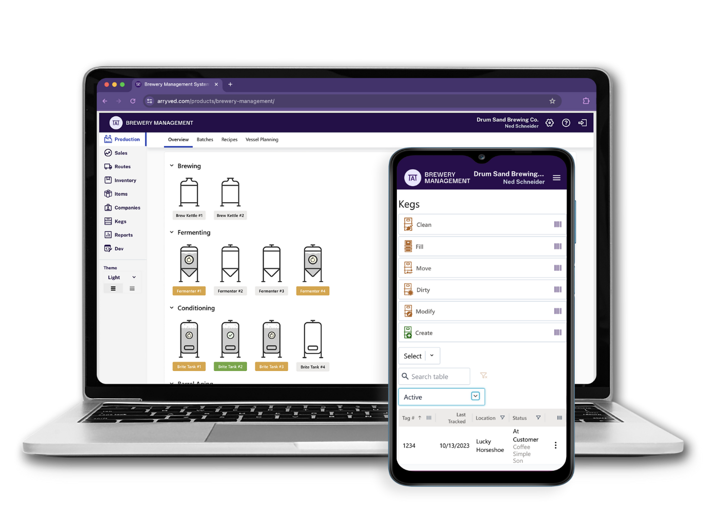 Brewery Management | Arryved