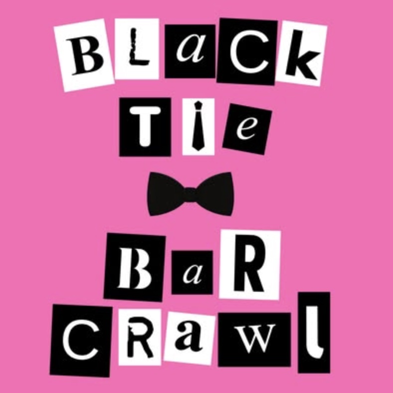 Black Tie Bar Crawl: 2pm to 3pm