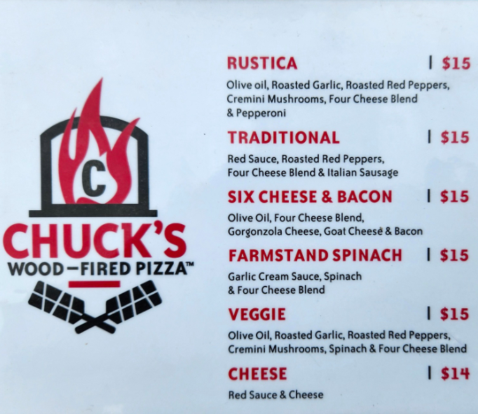 Chuck’s Woodfired Pizza