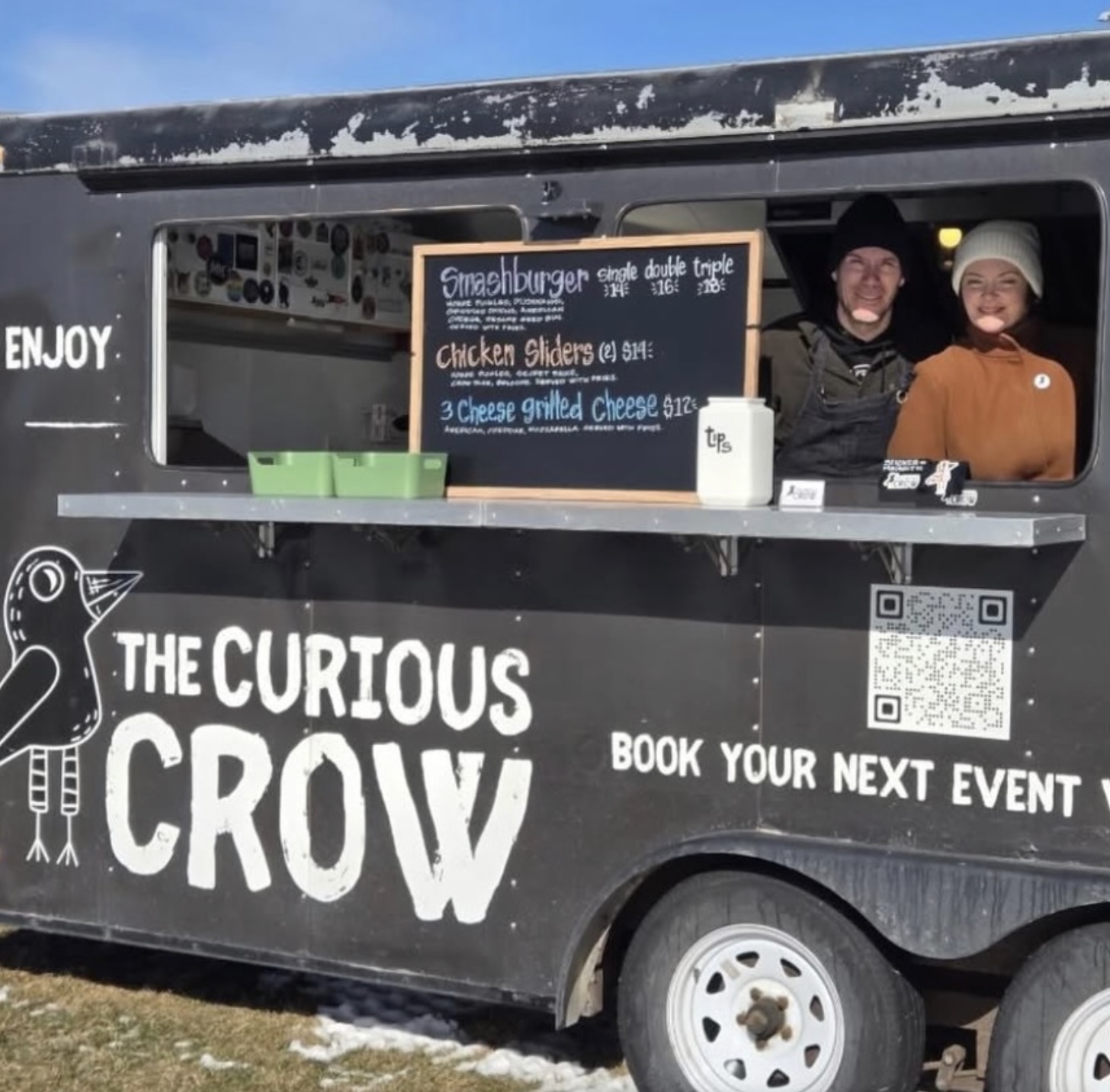 Curious Crow – 5pm to 8pm