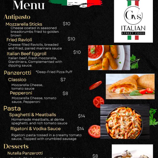 GV’s Italian Street Food