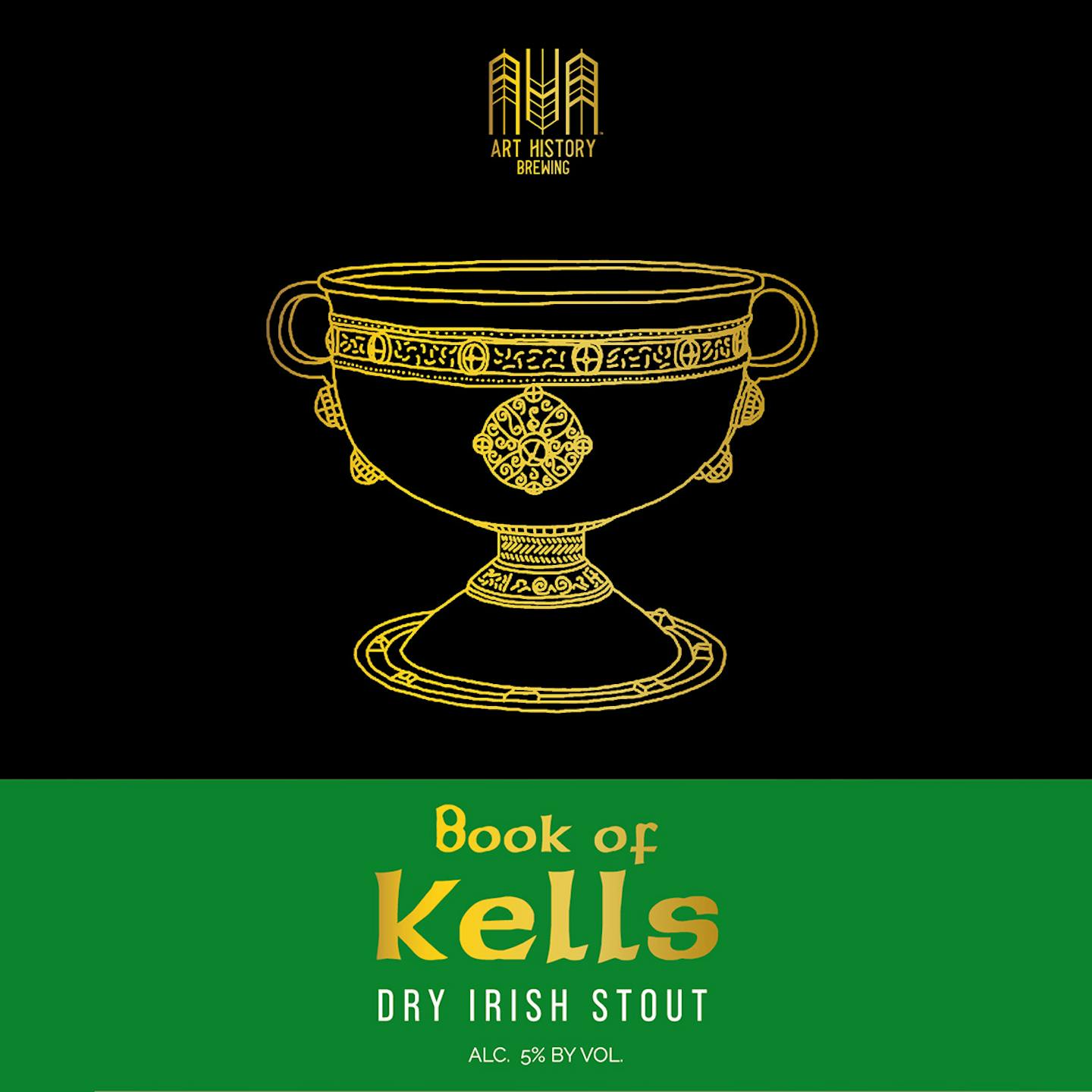 Kells-1 Stout Beer Label