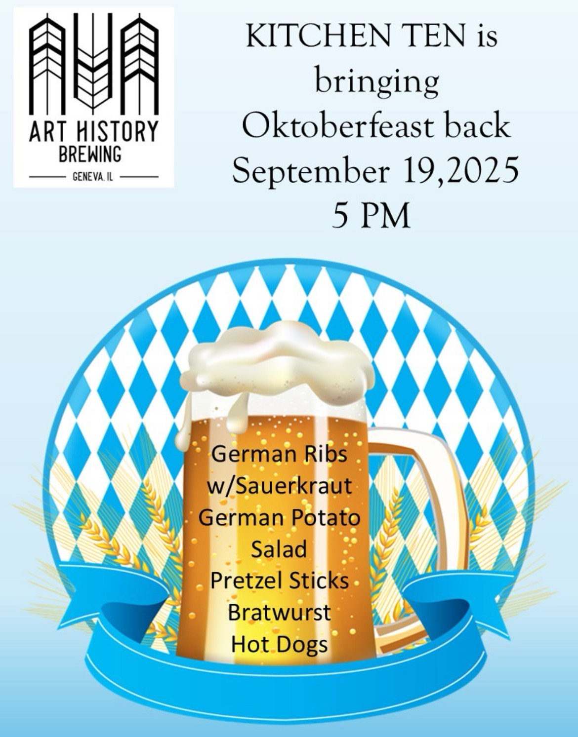 Kitchen 10 – 5pm to 8pm