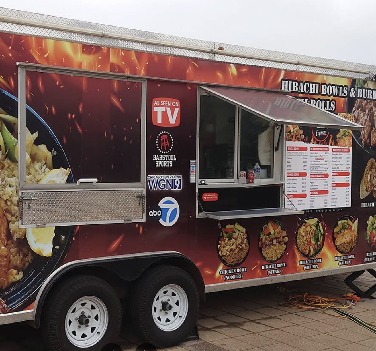 Mr Hibachi Express: 5pm to 8pm