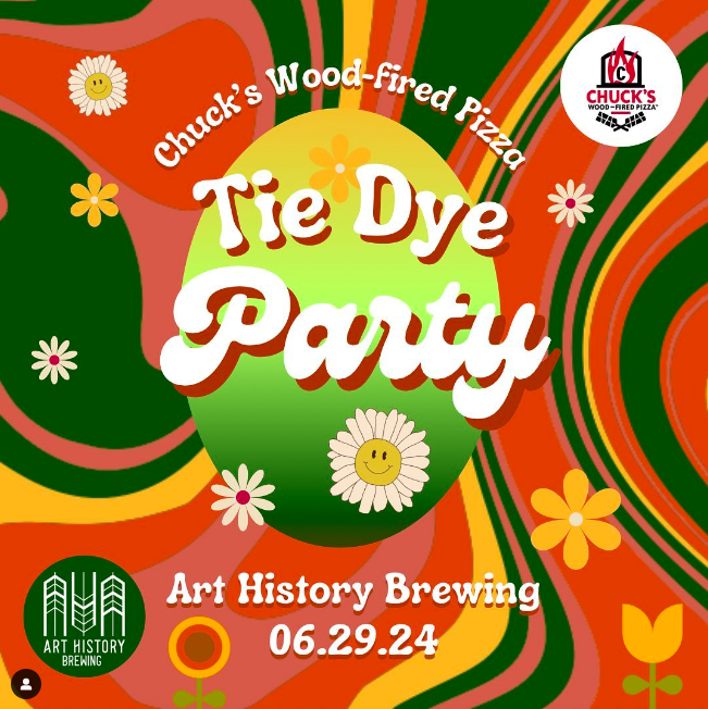 Tye Dye Party – Chuck’s Woodfired Pizza