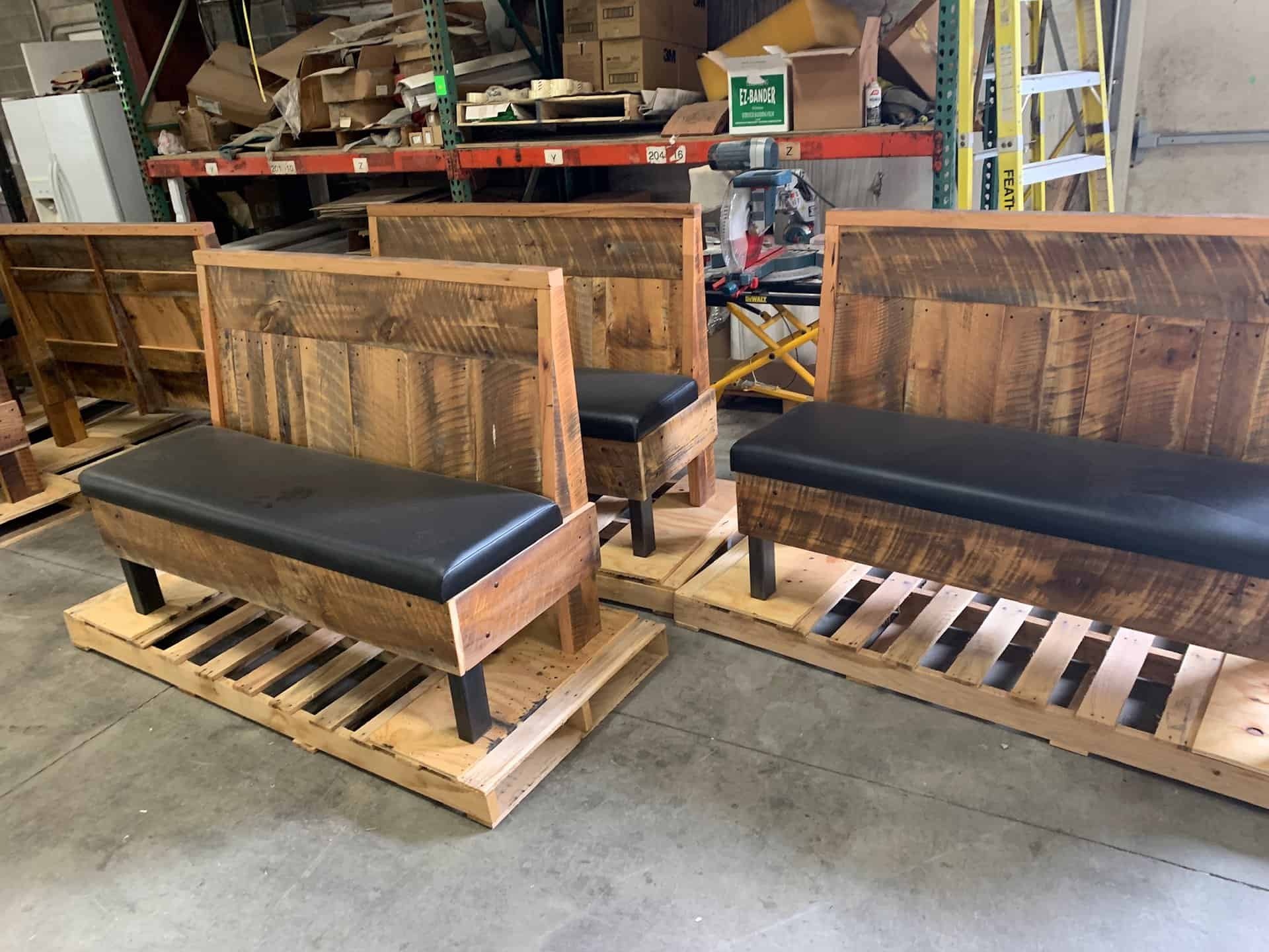 Interior photo of Babycat Brewery under construction